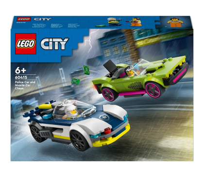 Klocki LEGO® LEGO City 60415 Pościg radiowozu za muscle carem